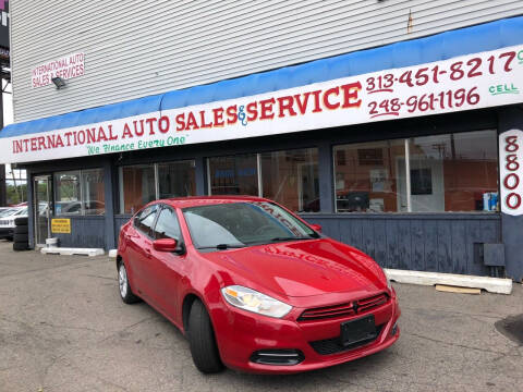 2014 Dodge Dart for sale at International Auto Sales and Service in Detroit MI