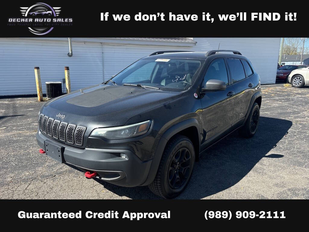 2019 Jeep Cherokee for sale at DECKER AUTO SALES in Bay City, MI