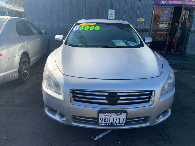 2014 Nissan Maxima for sale at Neri's Auto Sales in Sanger CA