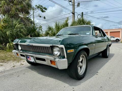 1972 Chevrolet Nova for sale at American Classics Autotrader LLC in Pompano Beach FL