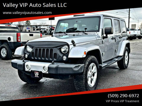 2015 Jeep Wrangler Unlimited for sale at Valley VIP Auto Sales LLC in Spokane Valley WA