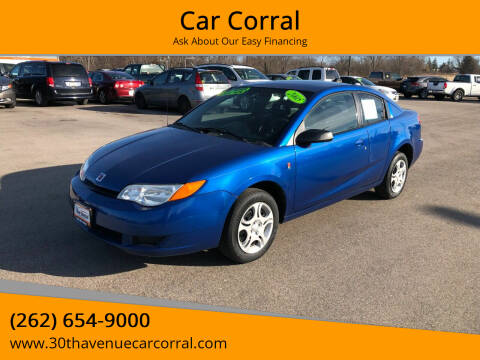 2005 Saturn Ion for sale at Car Corral in Kenosha WI
