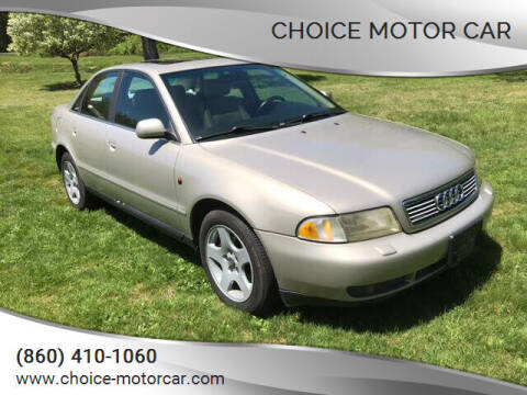 1998 Audi A4 for sale at Choice Motor Car in Plainville CT