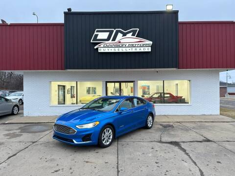 2019 Ford Fusion Hybrid for sale at Davison Motorsports in Holly MI