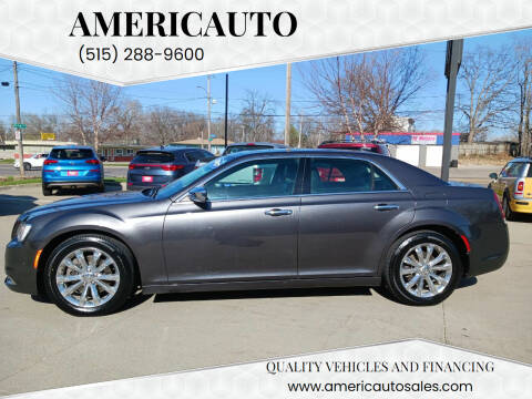 2017 Chrysler 300 for sale at AmericAuto in Des Moines IA