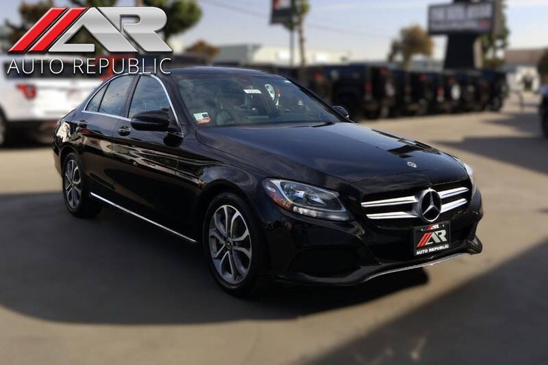 2018 Mercedes-Benz C-Class for sale at Auto Republic Fullerton in Fullerton CA