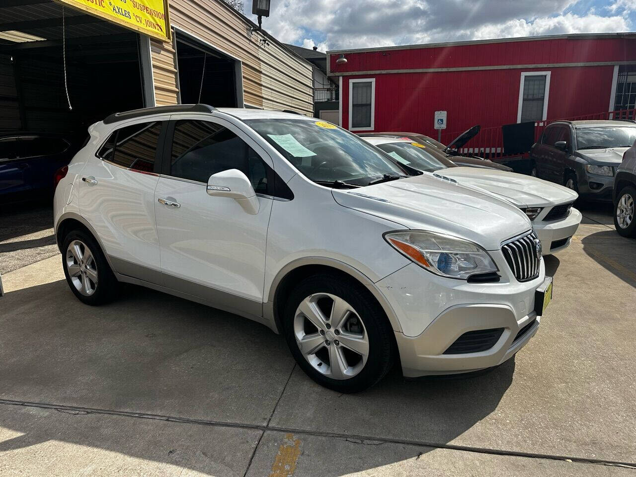 White 2016 Buick Encore Base Base 4dr Crossover 1