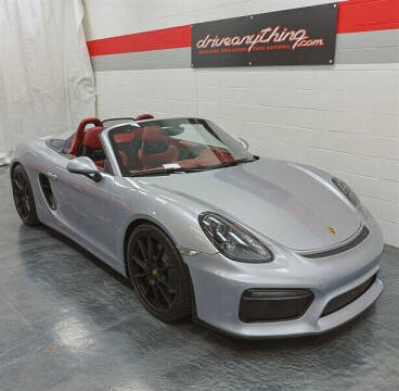 2016 Porsche Boxster Spyder