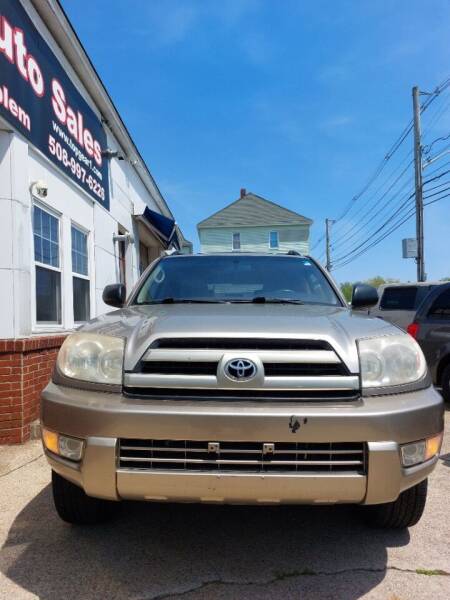 2004 Toyota 4Runner for sale at TopGear Auto Sales in New Bedford MA