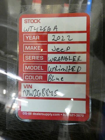 2022 Jeep Wrangler Unlimited