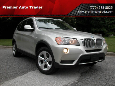 2011 BMW X3 for sale at Premier Auto Trader in Alpharetta GA