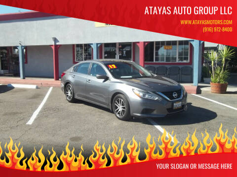 2017 Nissan Altima for sale at Atayas AUTO GROUP LLC in Sacramento CA