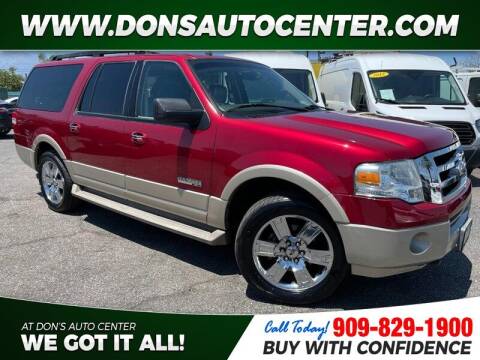 2007 Ford Expedition EL for sale at Dons Auto Center in Fontana CA