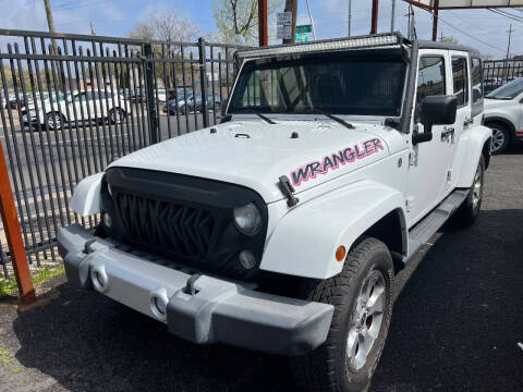 2014 Jeep Wrangler Unlimited for sale at Auto Legend Inc in Linden NJ