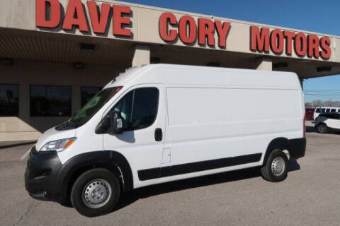 2024 RAM ProMaster for sale at DAVE CORY MOTORS in Houston TX