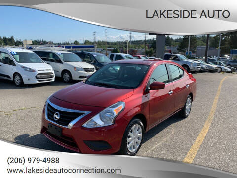 2018 Nissan Versa for sale at Lakeside Auto in Lynnwood WA