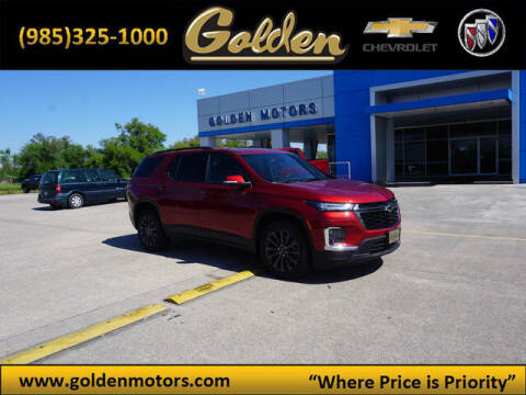 2023 Chevrolet Traverse for sale at GOLDEN MOTORS in Cut Off LA