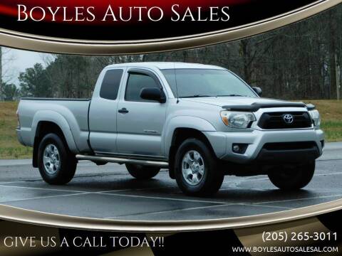 2013 Toyota Tacoma for sale at Boyles Auto Sales in Jasper AL