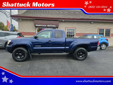 2012 Toyota Tacoma for sale at Shattuck Motors in Newport VT