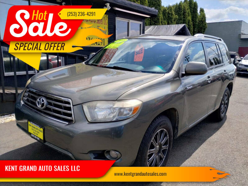 2008 Toyota Highlander for sale at KENT GRAND AUTO SALES LLC in Kent WA