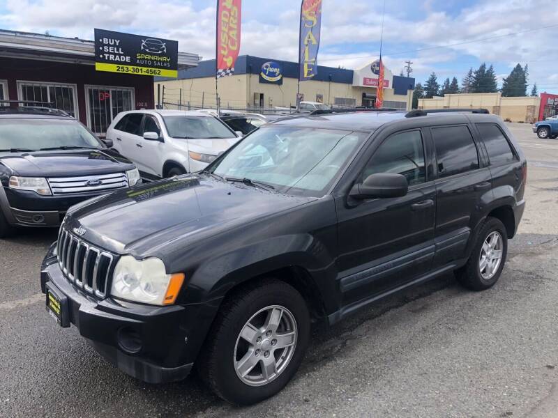 2005 Jeep Grand Cherokee for sale at Spanaway Auto Sales and Services LLC in Tacoma WA