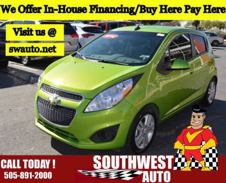 2014 Chevrolet Spark for sale at SOUTHWEST AUTO in Albuquerque NM