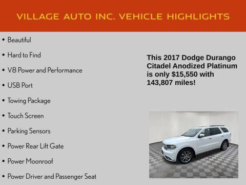 2017 Dodge Durango Citadel