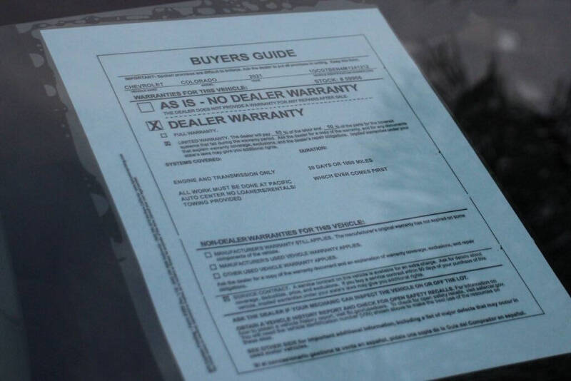 2021 Chevrolet Colorado