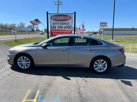 2022 Chevrolet Malibu for sale at MYLENBUSCH AUTO SOURCE in O'Fallon MO