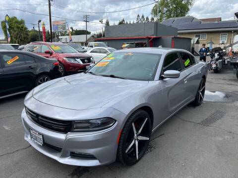 2016 Dodge Charger for sale at Rey's Auto Sales in Stockton CA