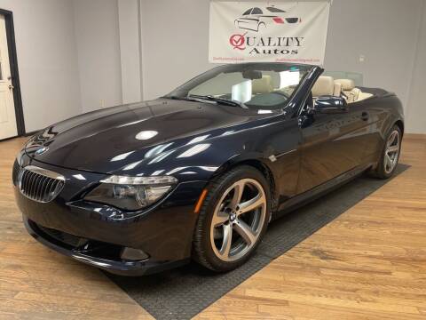 2010 BMW 6 Series for sale at Quality Autos in Marietta GA