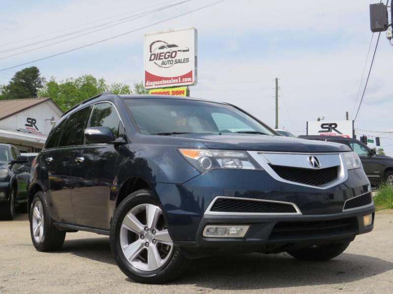 2013 Acura MDX for sale at Diego Auto Sales #1 in Gainesville GA