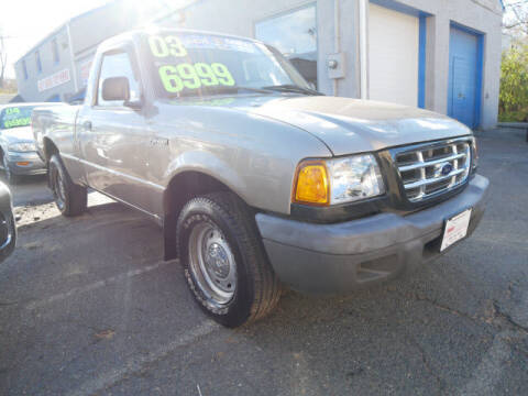 2003 Ford Ranger for sale at M & R Auto Sales INC. in North Plainfield NJ