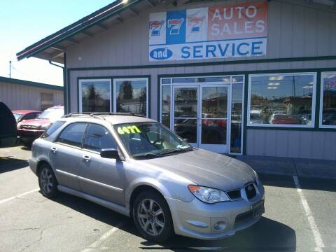 2007 Subaru Impreza for sale at 777 Auto Sales and Service in Tacoma WA