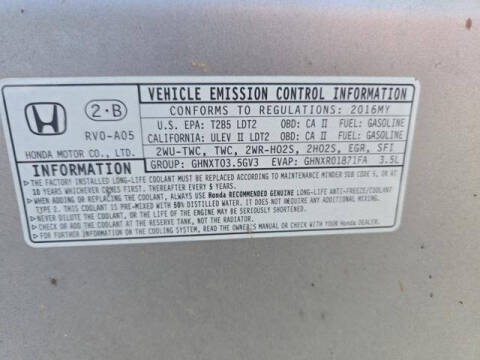 2016 Honda Odyssey SE