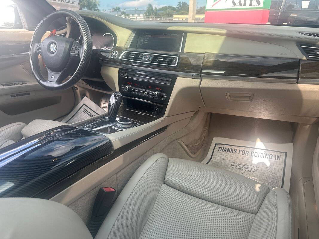 2014 BMW 7 Series for sale at Tropical Auto Sales in North Palm Beach, FL