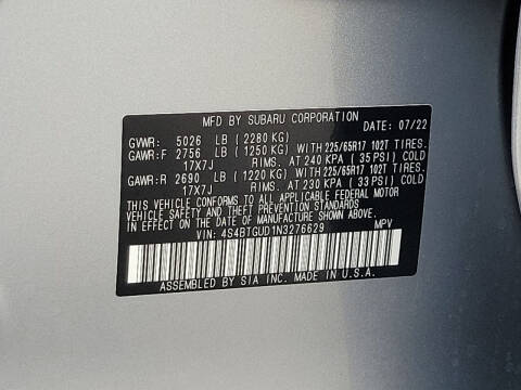 2022 Subaru Outback Wilderness