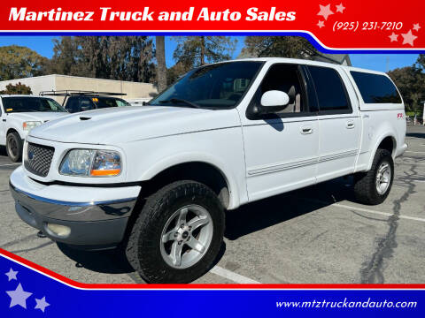 2002 Ford F-150 for sale at Martinez Truck and Auto Sales in Martinez CA