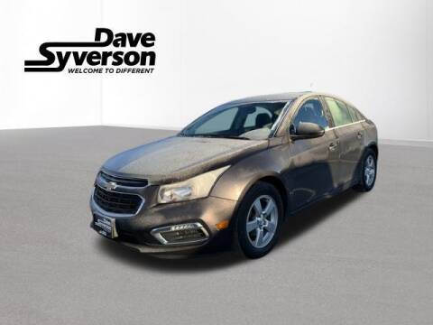 2015 Chevrolet Cruze for sale at Dave Syverson Auto Center in Albert Lea MN