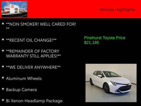 2023 Toyota Corolla Hatchback XSE