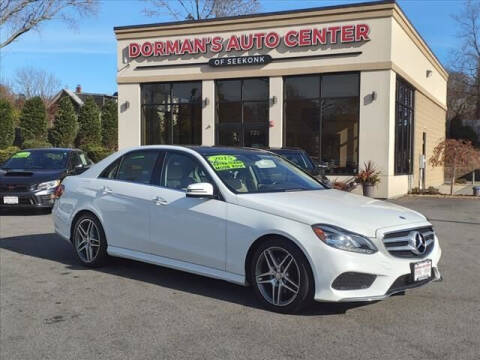 2015 Mercedes-Benz E-Class for sale at DORMANS AUTO CENTER OF SEEKONK in Seekonk MA