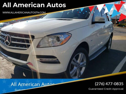 2012 Mercedes-Benz M-Class for sale at All American Autos in Kingsport TN