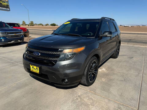 2015 Ford Explorer for sale at A AND A AUTO SALES in Gadsden AZ