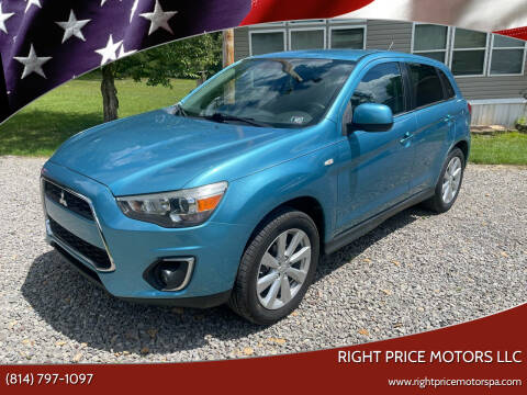 2014 Mitsubishi Outlander Sport for sale at Right Price Motors LLC in Cranberry PA