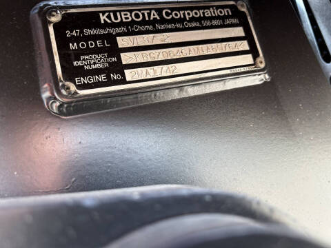 2021 Kubota 97-2 Skid Steer