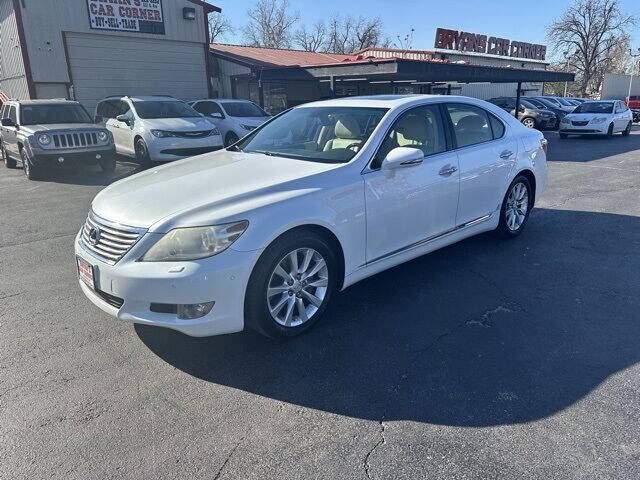 White 2010 Lexus LS 460 Base 4dr Sedan 1