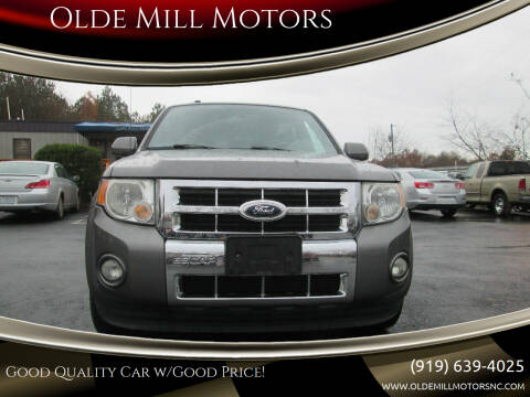 2012 Ford Escape for sale at Olde Mill Motors in Angier NC
