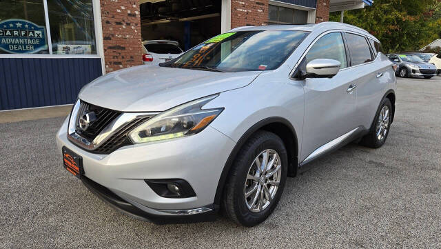 2018 Nissan Murano for sale at North Ridge Auto Center LLC in Madison, OH