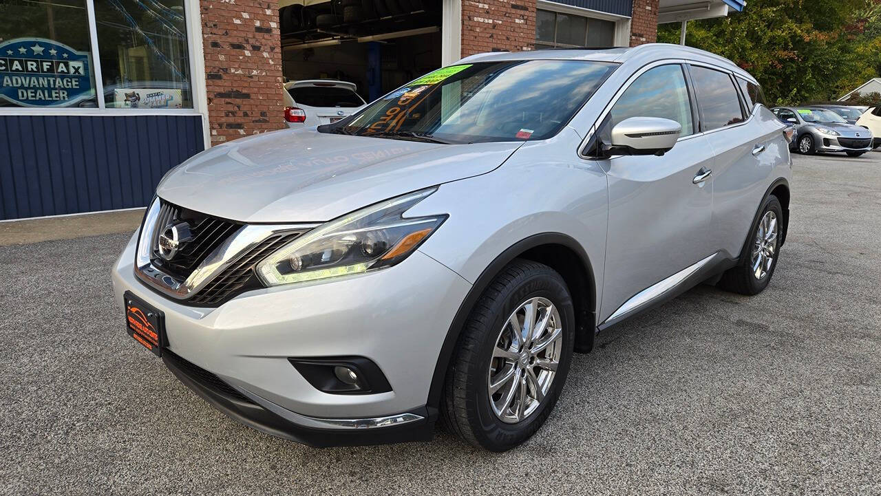 2018 Nissan Murano for sale at North Ridge Auto Center LLC in Madison, OH