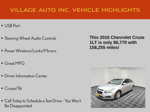 2016 Chevrolet Cruze Limited 1LT Auto